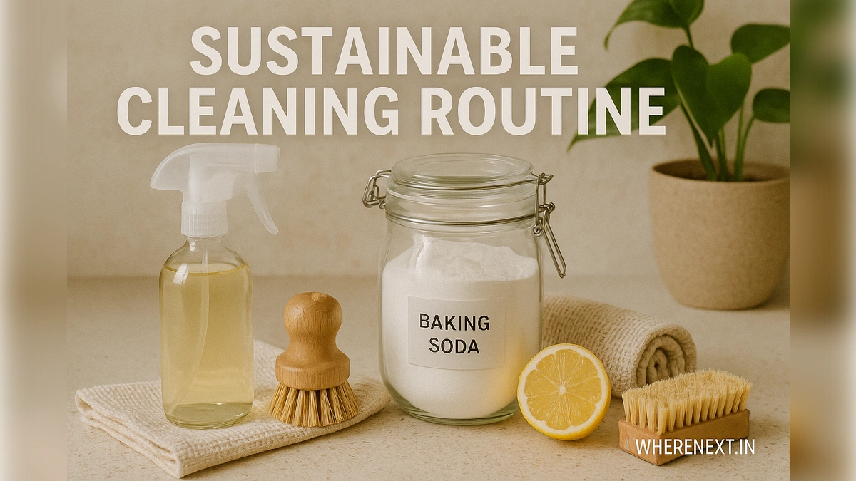 Sustainable Cleaning Routine