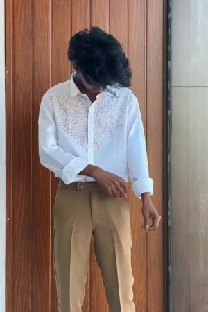 Men’s High-Fashion Partywear Shirt